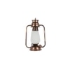 Harper White Metal Wall Mounted Lantern Lamp