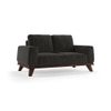 Granada Premium 2 Seater Fabric Sofa in Graphite Grey Colour