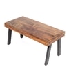Mayfield Sheesham Wood Coffee Table In Teak Finish