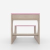 Montessori Toddler Activity Table & Chair in Oak and Pink