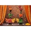 Desert Art Metal Handpainted Musician Figurine Set of 2