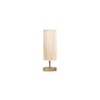 Brianna Wood Table lamp with Bamboo Shade