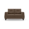 Edward 2 Seater Fabric Sofa in Mocha Brown Colour