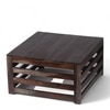 Kingsville Sheesham Wood Coffee Table In Mahogany Finish
