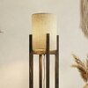 Solitaire Beige Jute Floor Lamp with Beige Jute Base