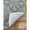 Cara Graphite Geometric Hand-Tufted Wool 6X4 Feet Carpet