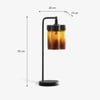 Furrow Handcrafted Study Table Lamp