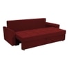 Barato 3 Seater Pull Out Sofa cum Bed in Maroon Colour