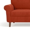 Oxford 1 Seater Fabric Sofa in Lava Colour