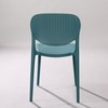 Kepler Brooks Serena Cafeteria Dining Chair in Teal Colour