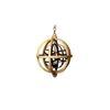 Globe 3 light chandelier
