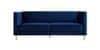 Vespa Fabric Sofa - Navy Blue