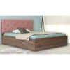 Nirodhah Bed With Premium Leatherette Fabric And Box Storage Queen Bed