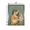 Royal Lady Canvas Wall Prints Canvas Wall Prints Set of 1 Multicolor Matte