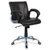 Liieancoinn Mid Back Executive Chair in Black Colour