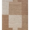 Jaipur Rugs Geometric Jute 5x8 Feet Cloud White And Peach Dhurrie Carpet For Living Room