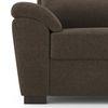 Adelaide Essential 1 Seater Fabric Sofa in Daschund Brown Colour