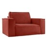 Skult  Pull Out Sofa cum Bed  in Pink Colour