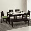 Arabia Oribi 6 Seater Dining Table With Capra Bench