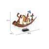 Desert Art Metal Handpainted Royal Baarat Bhopu Momento Showpiece