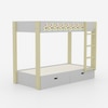 Play Date Single Size Bunk Bed in Construction Theme