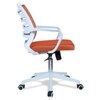 Iinea Mid Back Ergonomic Chair in Orange Colour