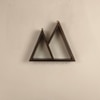 Pharoah Wooden Wall Shelf Organiser With Key Holders