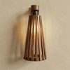 Billet Brown Solid Wood Wall Lights