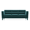 Lewis 3 Seater Fabric Sofa in Malibu Colour