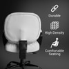 Kepler Brooks Swan MB Leatherette Office Desk Chair in White Colour