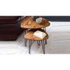 Minto Solid Wood Nested Tables - Set of 2