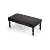 Hudson Sheesham Wood Coffee Table In Mahogany Finish