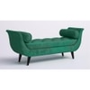 Foten 2 Ottoman with Storage Color in Green