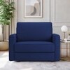 Flycon  Pull Out Sofa cum Bed  in Navy Blue Colour