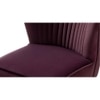 Crimson Accent Chair in Purple Colour