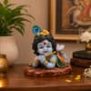 Devotional Lotus Bliss Gopal Statue in Multicolor Colour