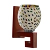 Devansh Solid Wood Electric Wall Light in Multi Colour with Multi Shade Count of 1 Light