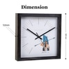 Sagittarius Zodiac Wooden Wall Clock with Artistic Archer Illustration