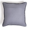 Smokey Jute Border Cushion Cover