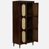 Mango Wood 2 Door Wardrobe in Tubbaq Finish