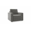 Apollo Compact Sofa (Colour : Ash Grey Velvet, Cushion : Hard, Back Type : Regular, Seater : 2+1+1)