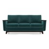 Corby Sofa Set (Colour: Malibu Blue, Seater: 3+2+1+1)