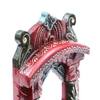 Desert Art Wooden Jharokha Wall Frame 10 Inch in Red Colour