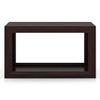 Euler's End Table in Mahogany Finish