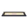 Hunter green dhokra serving tray large (18x9x2)