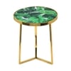 Metalsmith Metal Side Table in Gold Finish