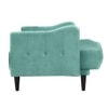 Pacific 3 Seater Sofa Cum Bed In Sea Green Colour