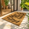Luxe Home 100% Natural Coir Doormat Bless This Home Print (71x45 cm)