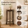 Brimpton Sheesham Wood End Table in Provincial Teak Finish