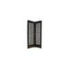 Livy Solid Wood 4 Panel Room Divider